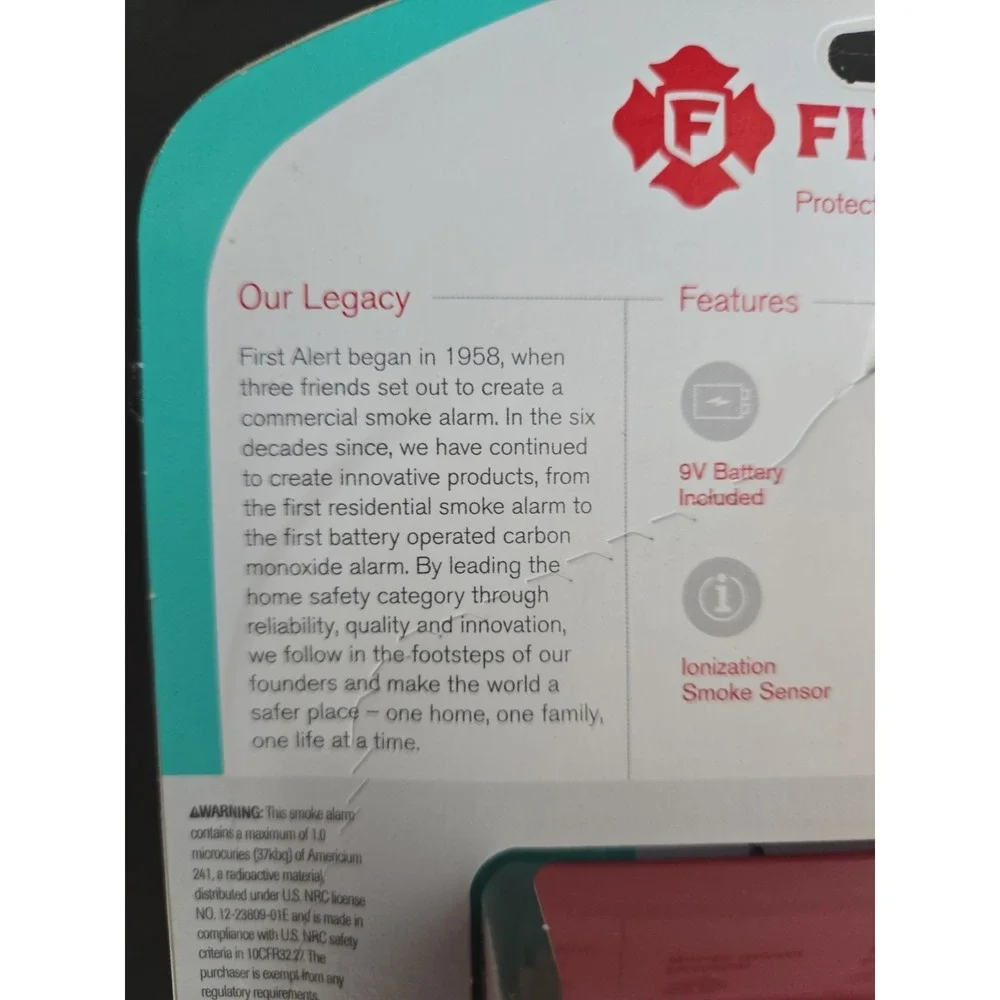 First Alert new packaging